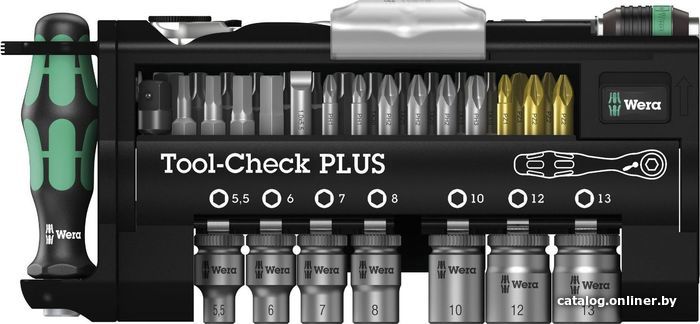 Универсальный набор инструментов Wera Tool-Check Plus 056490 (39 предметов)