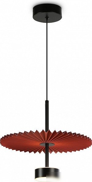 Подвесная люстра Ambrella LH72613 BK/RD (черный/красный)