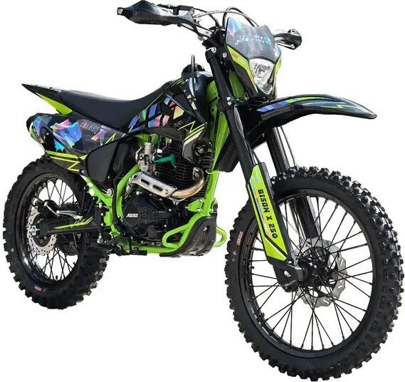 Мотоцикл AVM BisonX 250 (зеленый)