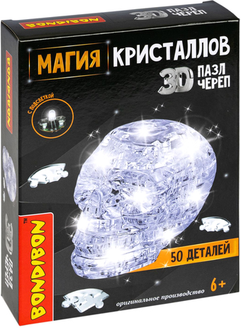 3Д-пазл Bondibon Череп ВВ5231