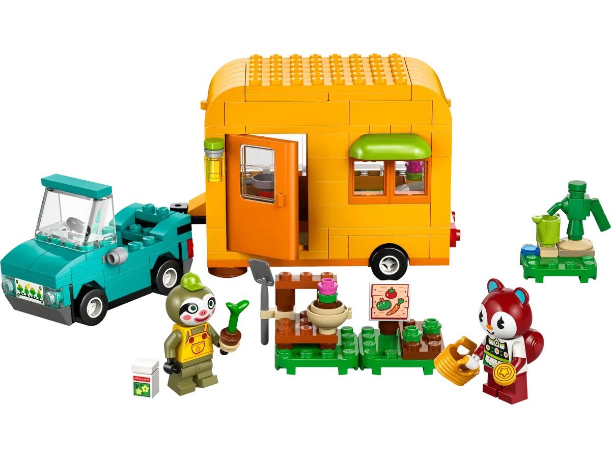 Конструктор LEGO Animal Crossing Садовый магазин на колесах Лейфа 77054