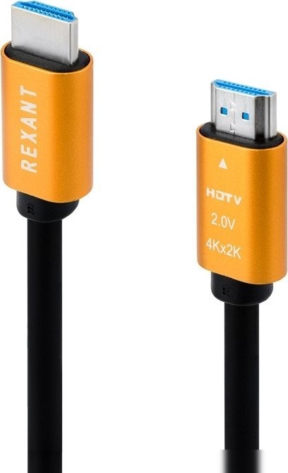 Кабель Rexant HDMI - HDMI 17-6102 (1 м, черный)
