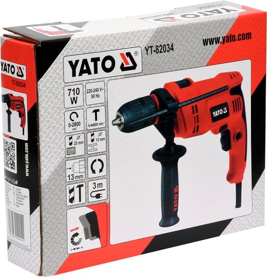 Ударная дрель Yato YT-82034