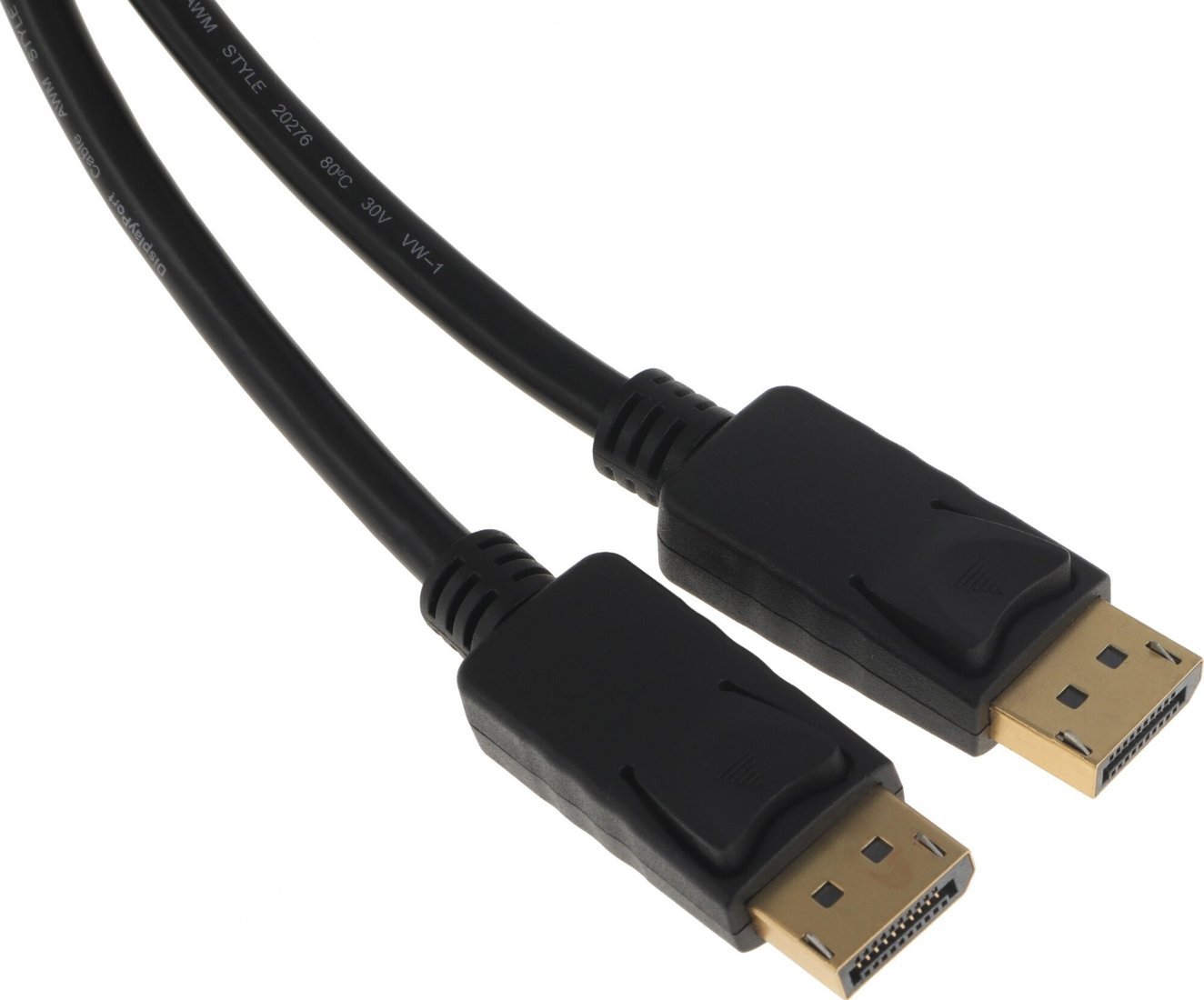 Кабель Buro BU-DP-V1.2-1.5M DisplayPort - DisplayPort (1.5м, черный)