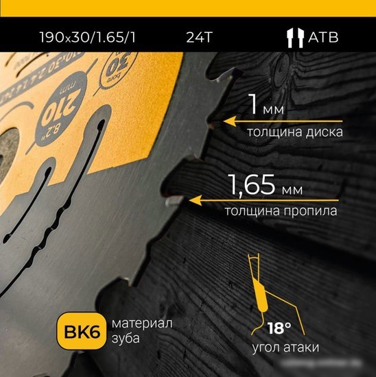 Пильный диск Vira Rage Furious 594232
