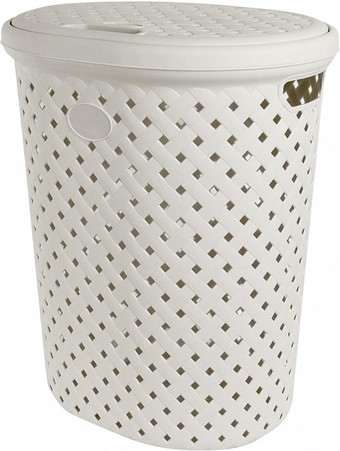 Корзина Plast Team Rattan PT408711048 (молочный туман)