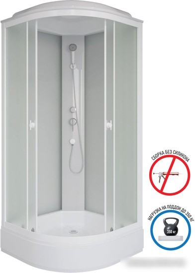Душевая кабина Niagara Promo P80/26/MT 80x80x215