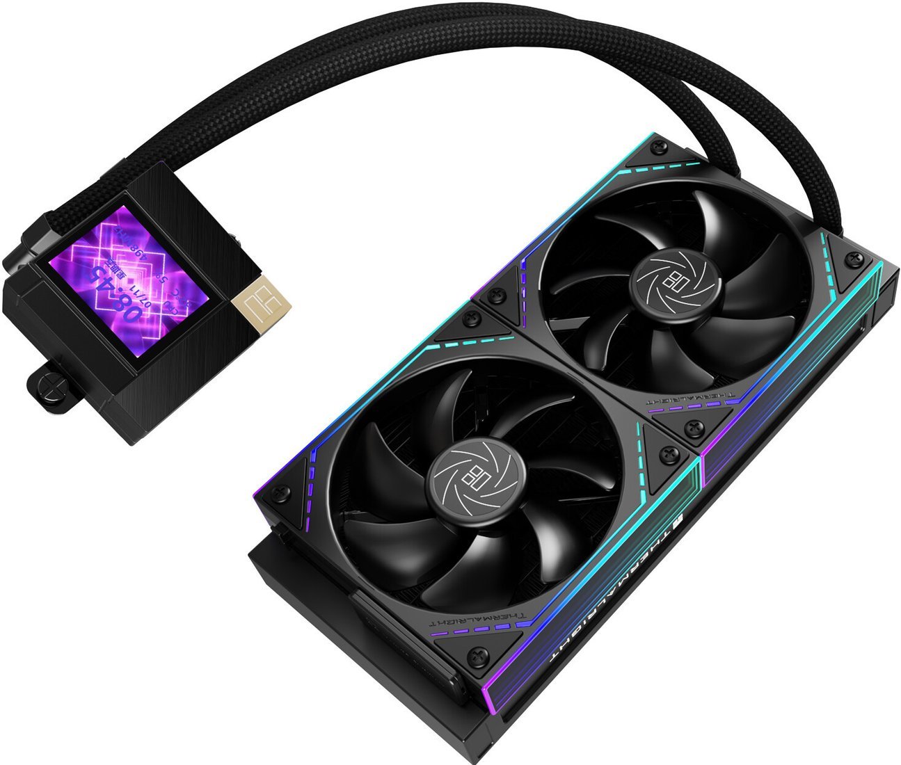 Система жидкостного охлаждения для процессора Thermalright Core Matrix 240 Vision ARGB (черный)