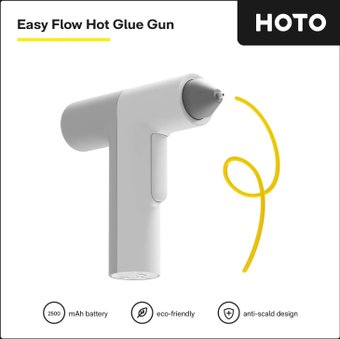 Термоклеевой пистолет HOTO EasyFlow Hot Glue Gun HFE0006GL