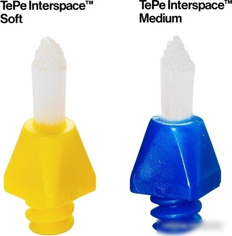 Монопучковая щетка TePe Interspace+ Soft (12 насадок)