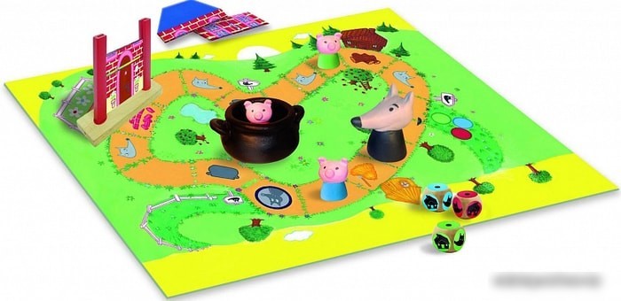 Настольная игра Djeco Три поросенка