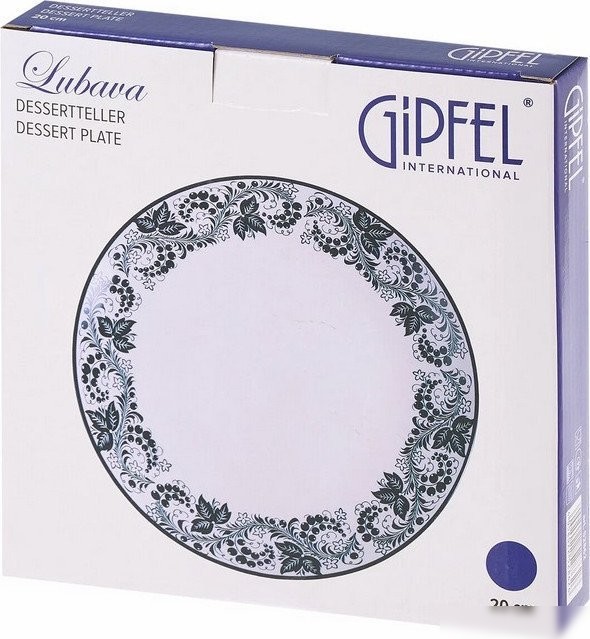 Тарелка десертная Gipfel Lubava 52862 (белый)