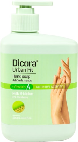 Dicora Мыло жидкое Milk & Melon с витамином А 500 мл