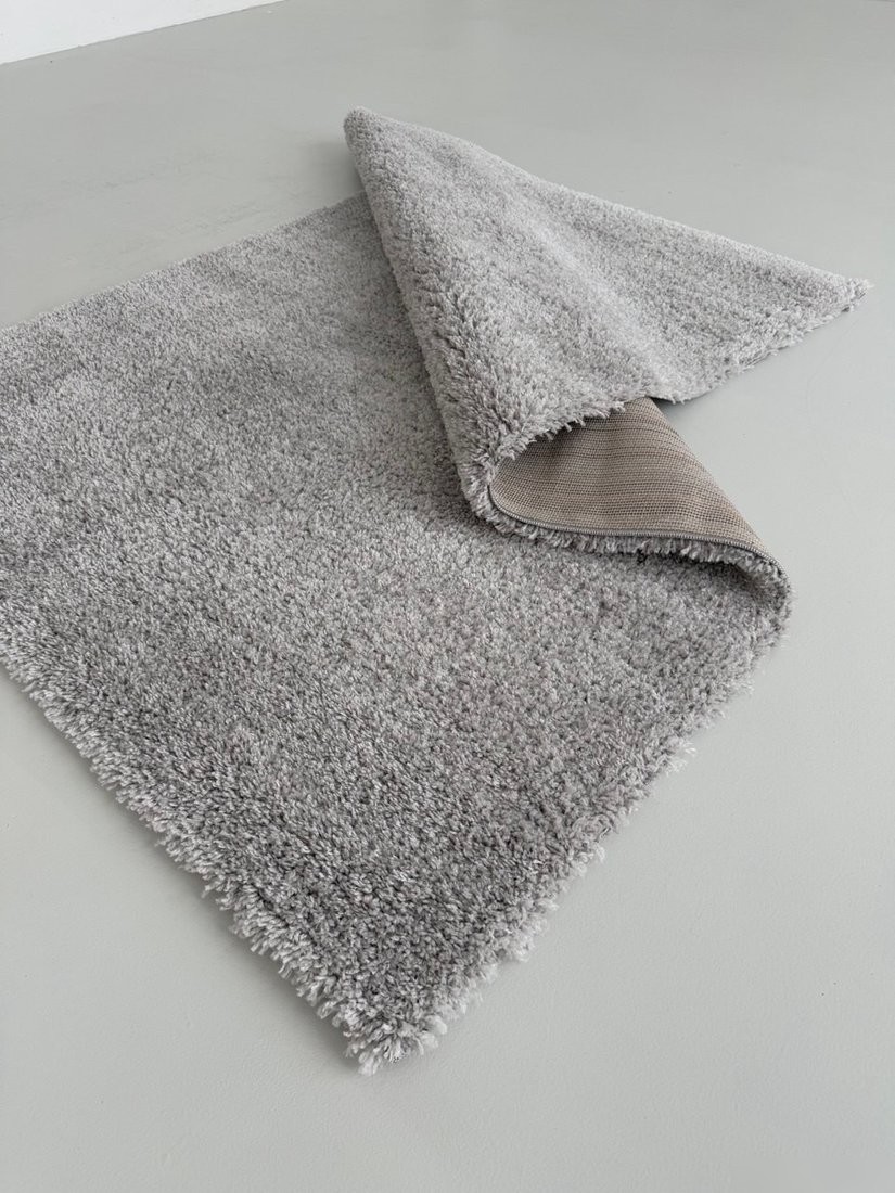 Ковер для жилой комнаты LAXMI Fluffy 01 прямоугольник (2x3, Light Grey)