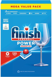 Таблетки для посудомоечной машины Finish All in 1 Powerball Power Essential (120 шт)