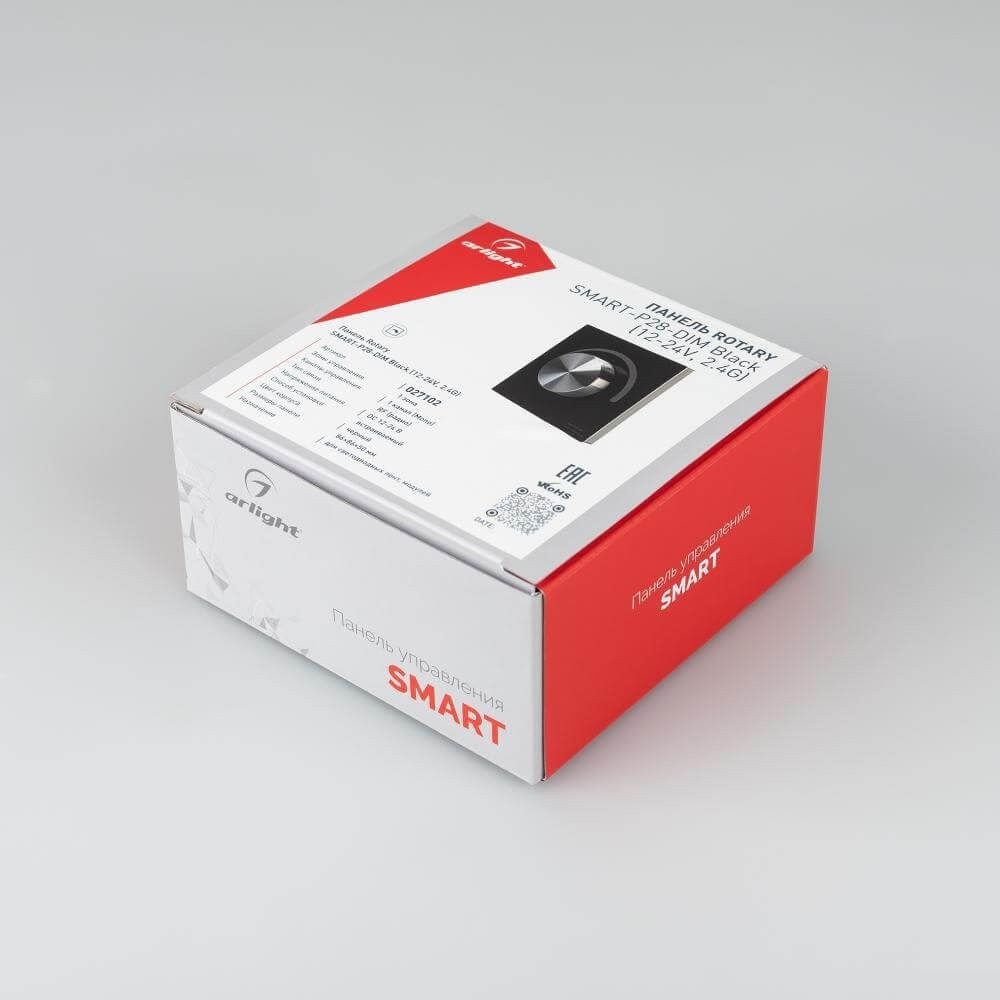 Диммер RGBW Arlight Rotary Smart-P28-Dim Black 027102
