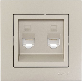 Розетка компьютерная Lezard Vesna 742-3788-141