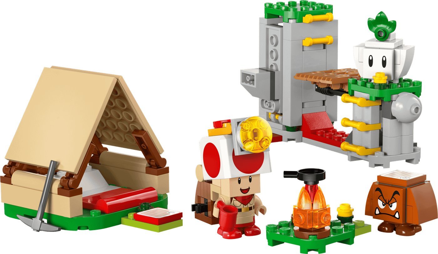 Конструктор LEGO Super Mario Лагерь капитана Тоада 72040