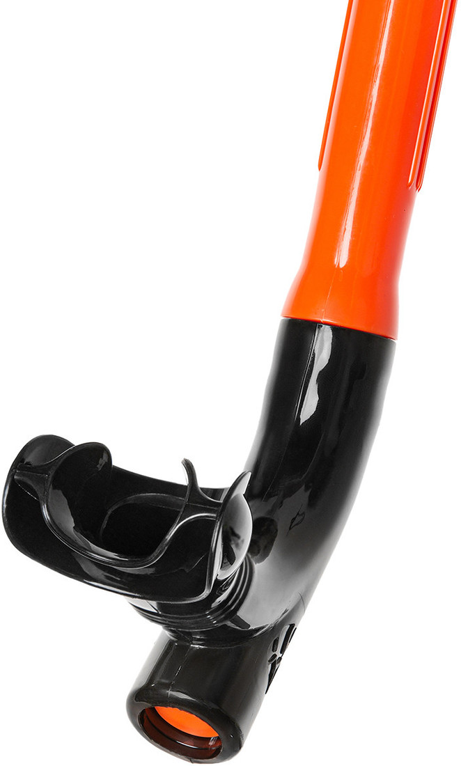 Трубка для плавания Mad Wave Pro Snorkel (оранжевый)