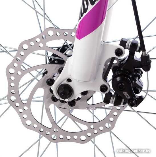 Велосипед Novatrack Katrina 21 D 2024 24AHD.KATRINA.10WT4 (белый)