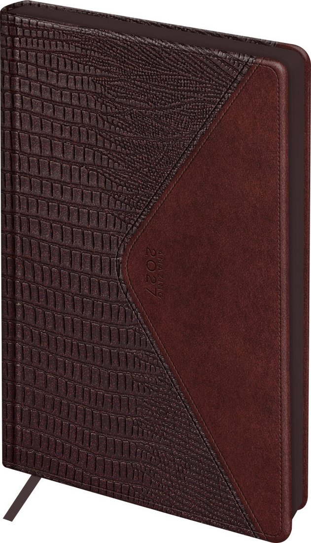 Ежедневник BG Рептилия DdА4_68125 (176л, бургунди)