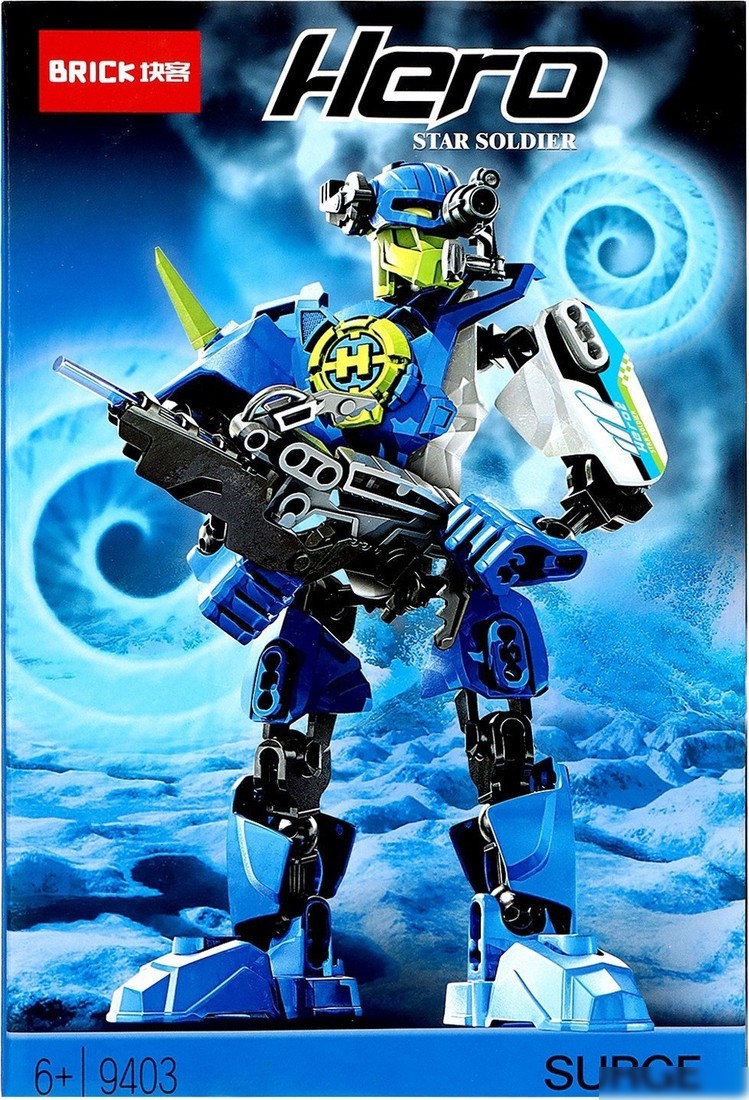 Конструктор Brick Hero 9403 Звездный Воин. Surge