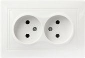 Розетка SmartBuy Венера SBE-01w-10-S2-N