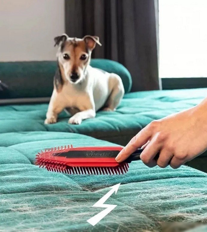 Щетка для пола Vileda Pet Pro электростатическая для волос и шерсти