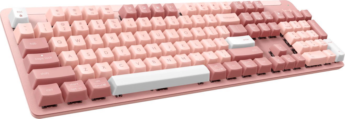 Клавиатура Logitech Signature K865 920-011892 (розовый, нет кириллицы)