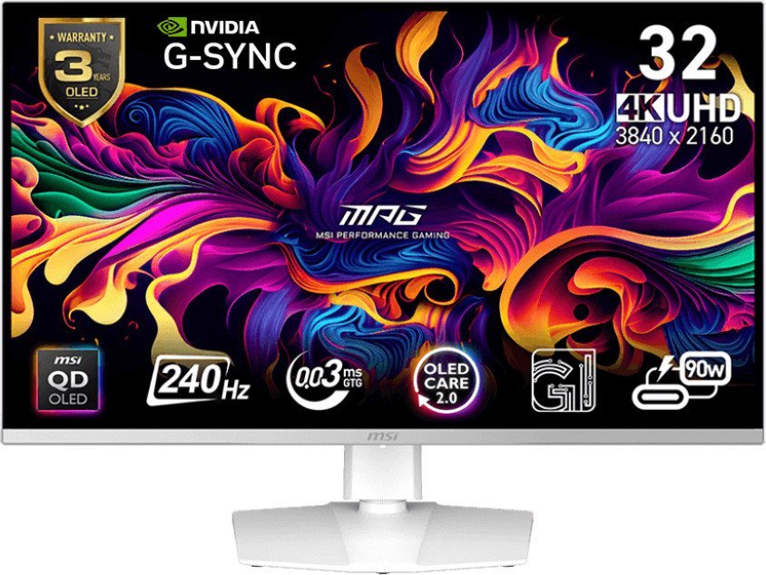 Игровой монитор MSI MPG 321URXW QD-OLED
