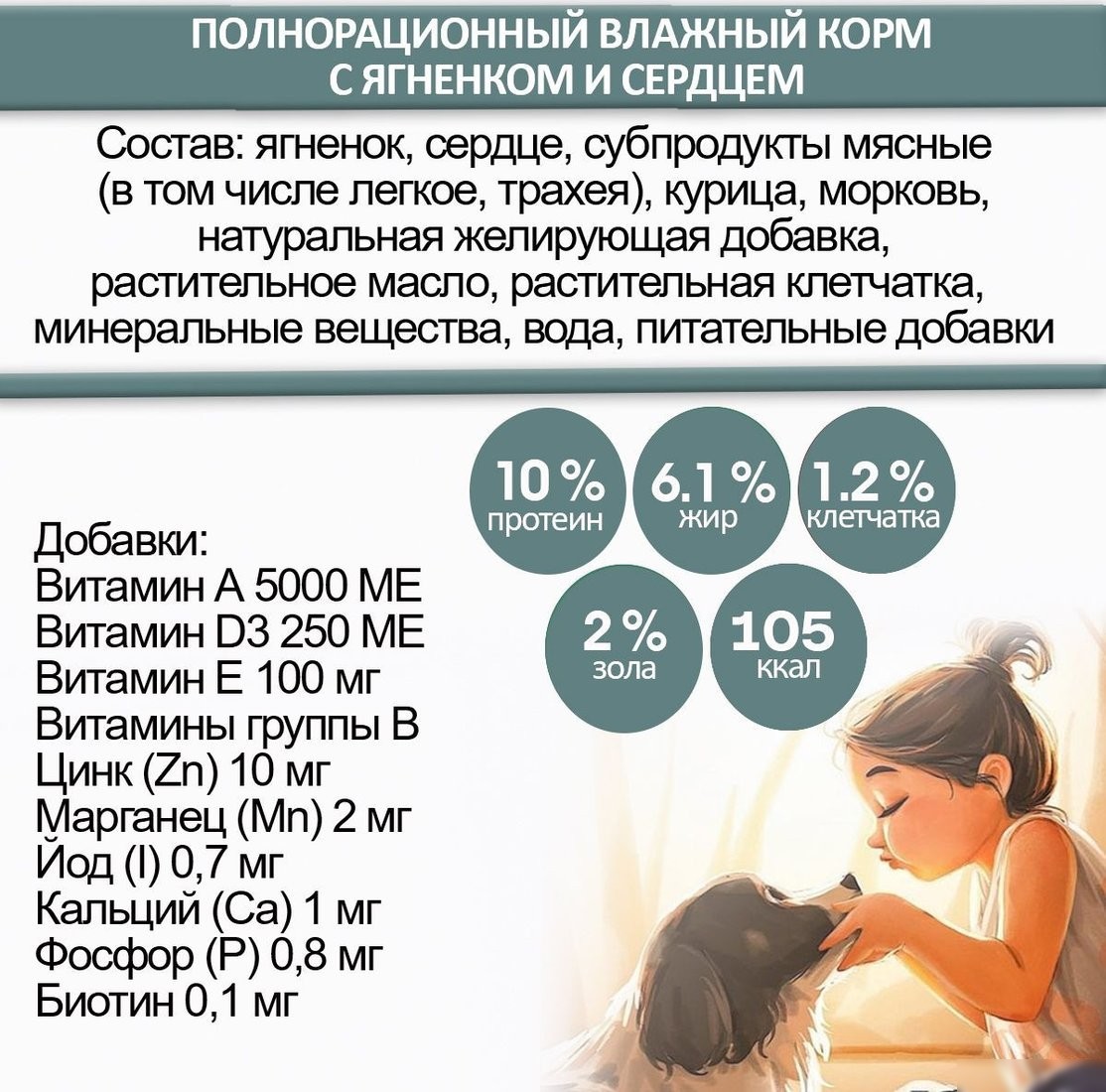 Консервированный корм для собак Edel Ягненок с сердцем 850 г