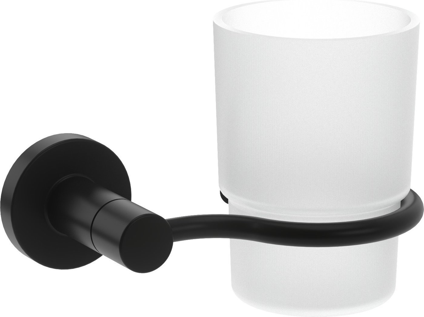 Стакан для зубной щетки и пасты Lauter 21TS20116 (Matt Black)