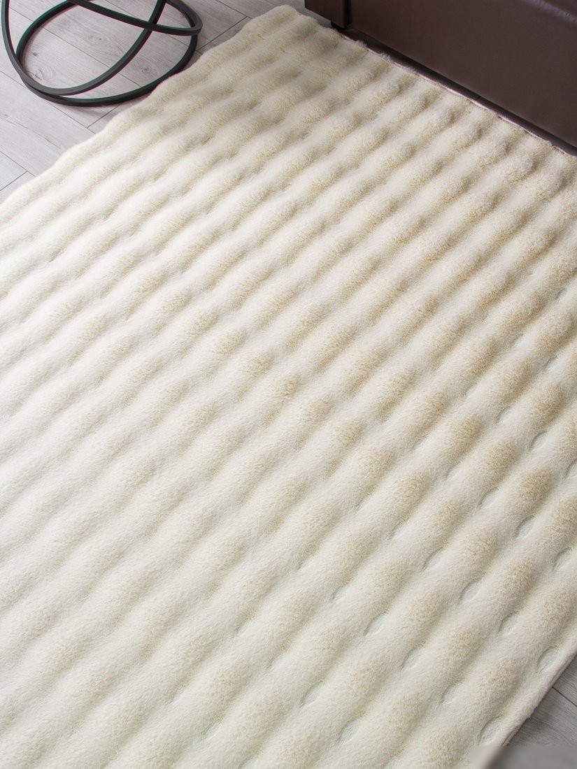 Ковер для жилой комнаты Pixel Bubble PX1001-STAN-CREAM (1.6x2.3)