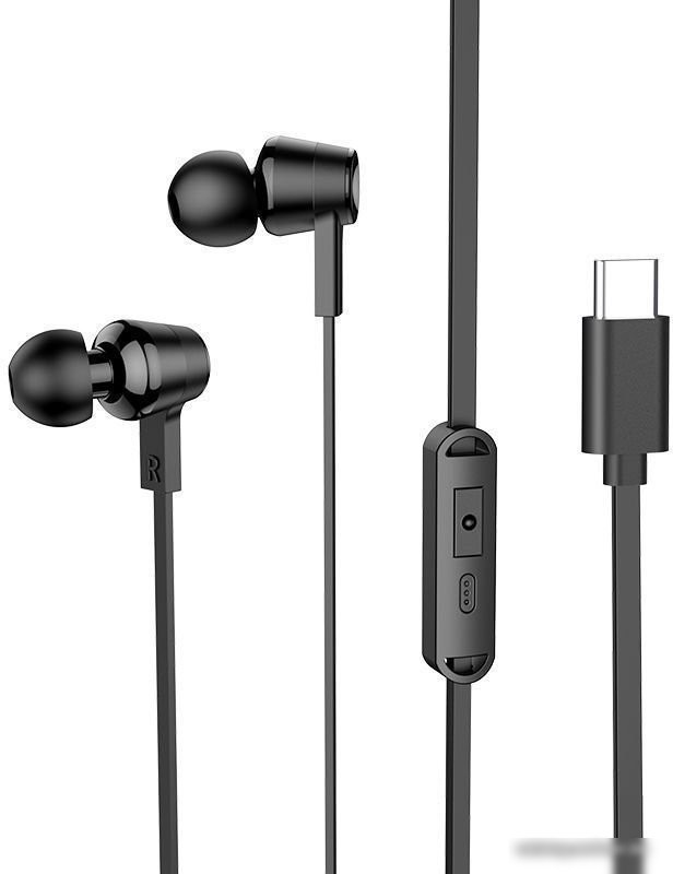 Наушники Hoco M86 USB Type-C (черный)