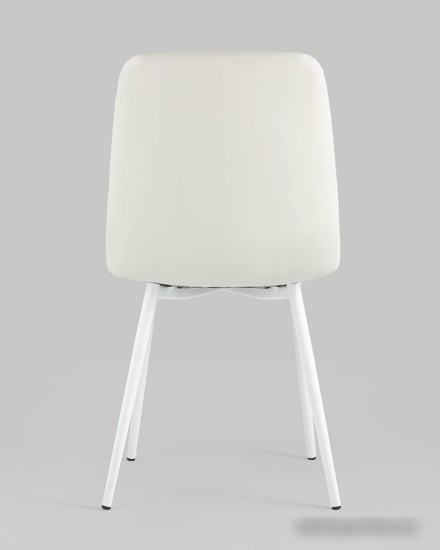 Стул Stool Group Oliver (экокожа белый/белые ножки)