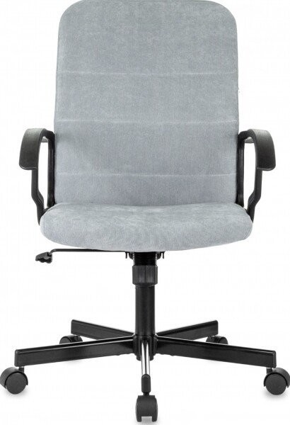 Офисное кресло Бюрократ Triest (серо-голубой Fabric Light-28)