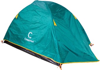 Треккинговая палатка Следопыт Venta 3 (зеленый)