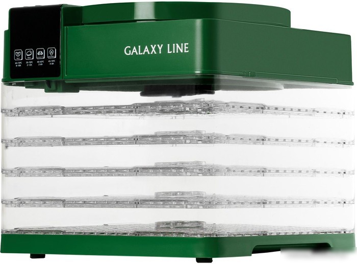 Сушилка для овощей и фруктов Galaxy Line GL2630 (зеленый)