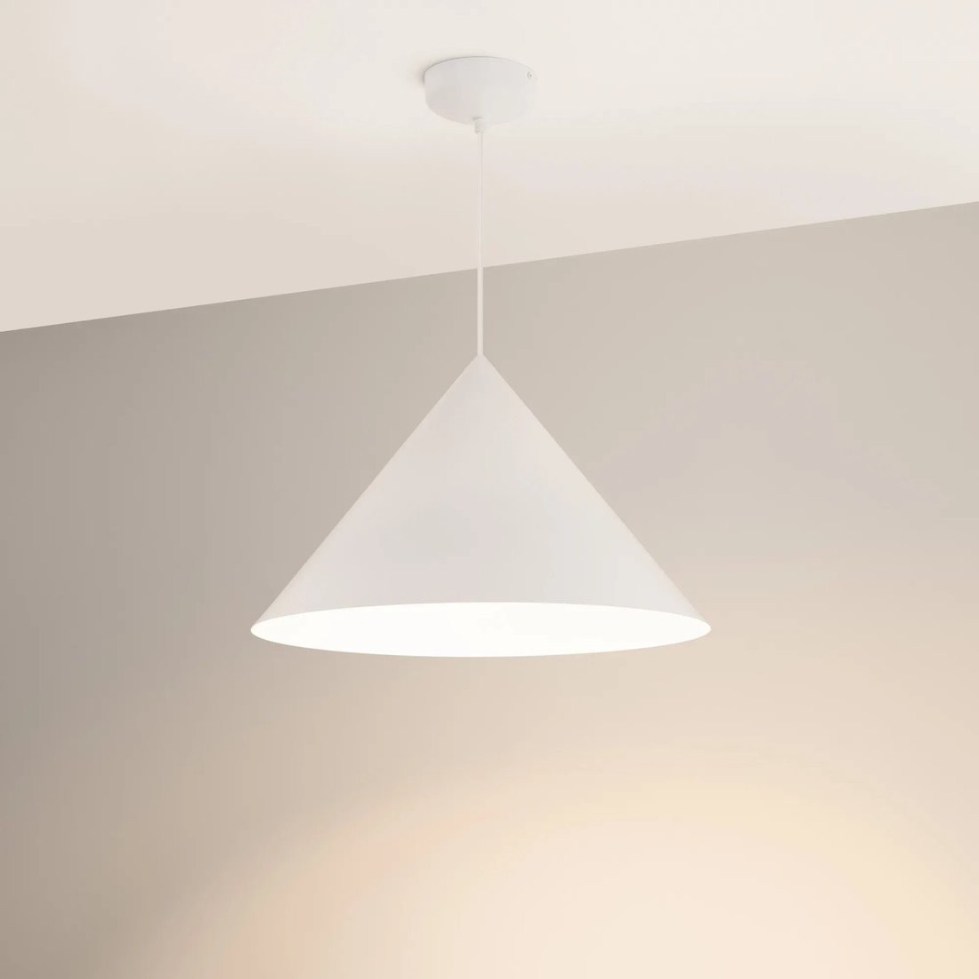 Подвесная люстра Arlight SP-MAKOTO-R550-14W Warm3000 WH 36deg 054410
