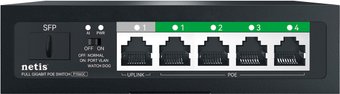Неуправляемый коммутатор Netis P106GC