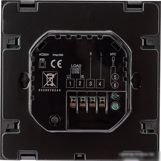 Терморегулятор Rexant R100B 51-0589 (черный)