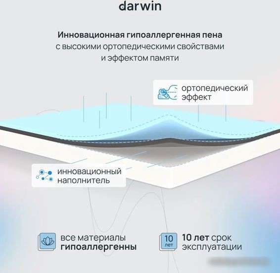 Матрас Darwin Breeze 80x200