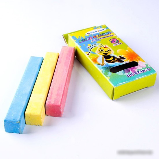 Мел канцелярский Darvish DV-5743-3