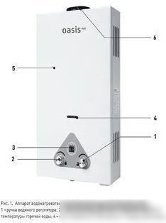 Газовая колонка Oasis Eco W-20
