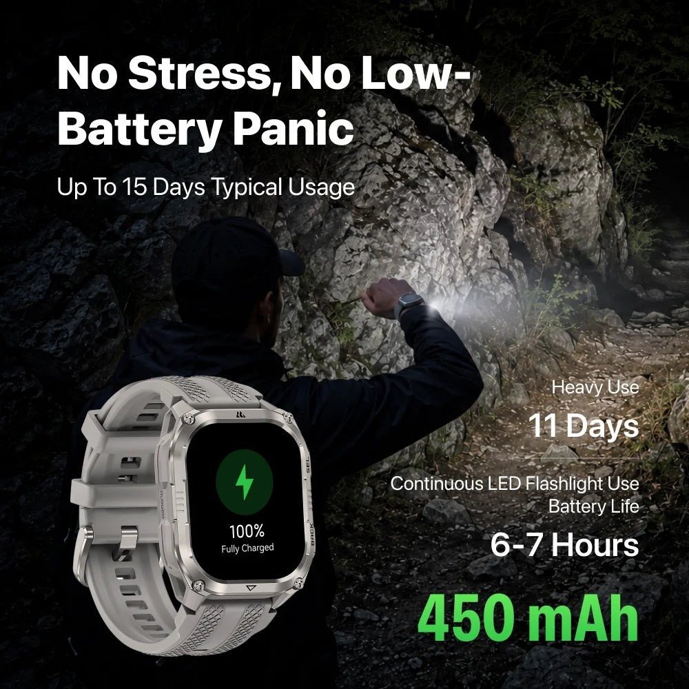 Умные часы Kospet Pulse 2 (черный)