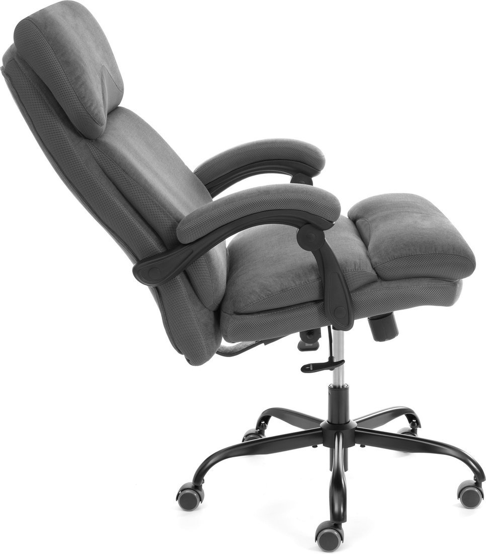 Офисное кресло TetChair Chief metalBL (ткань, серый, KUB 05/TW-12)