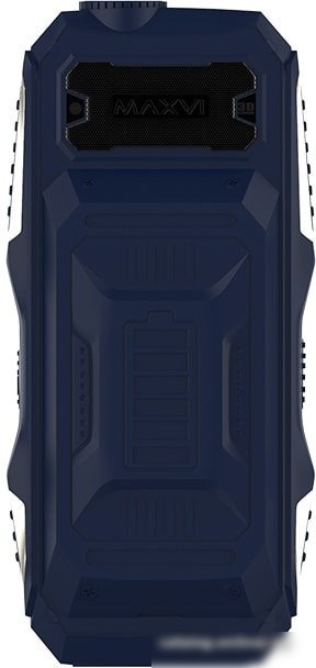 Кнопочный телефон Maxvi P100 (синий)