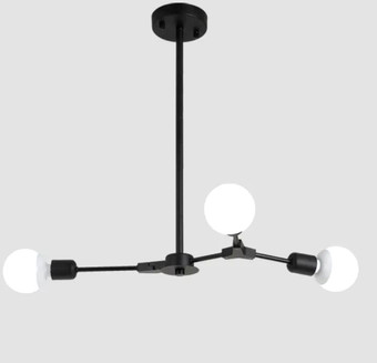 Подвесная люстра ImperiumLoft Late d55 black 193586-26
