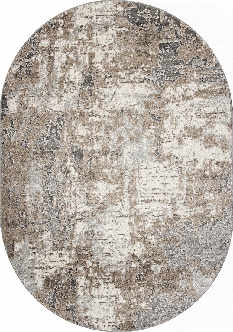 Ковер для жилой комнаты Merinos Montana F110-OVAL-BEIGE (1.6х2.3)