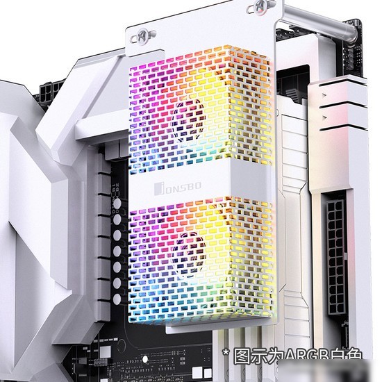 Кулер для оперативной памяти Jonsbo NF-2 ARGB White